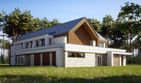 Projekt domu LK&1301 - parterowy z poddaszem dom o powierzchni 374,89 m², dach wielospadowy - ujęcie 7