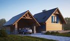 Projekt domu LK&1297 - parterowy z poddaszem dom o powierzchni 150,87 m², dach dwuspadowy - ujęcie 5