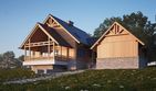 Projekt domu LK&1297 - parterowy z poddaszem dom o powierzchni 150,87 m², dach dwuspadowy - ujęcie 8