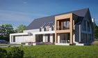 Projekt domu LK&1284 - parterowy z poddaszem dom o powierzchni 300,61 m², dach dwuspadowy - ujęcie 6