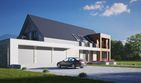 Projekt domu LK&1284 - parterowy z poddaszem dom o powierzchni 300,61 m², dach dwuspadowy - ujęcie 9