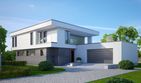 Projekt domu LK&1141 - z pełnym piętrem dom o powierzchni 184,13 m², dach kopertowy - ujęcie 2