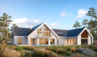 Projekt domu LK&1140 - parterowy z poddaszem dom o powierzchni 311,88 m², dach dwuspadowy - ujęcie 3
