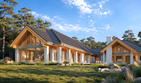 Projekt domu LK&1135 - parterowy dom o powierzchni 314,54 m², dach wielospadowy - ujęcie 2