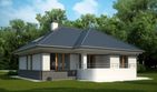 Projekt domu LK&1129 - parterowy z poddaszem dom o powierzchni 139,03 m², dach wielospadowy - ujęcie 3