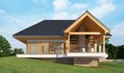 Projekt domu LK&1127 - parterowy z poddaszem dom o powierzchni 194,64 m², dach wielospadowy - ujęcie 4