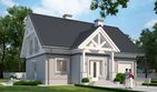 Projekt domu LK&1124 - parterowy z poddaszem dom o powierzchni 126,10 m², dach dwuspadowy - ujęcie 2