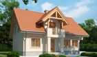 Projekt domu LK&1122 - parterowy z poddaszem dom o powierzchni 132,91 m², dach dwuspadowy - ujęcie 3