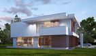 Projekt domu LK&1121 - z pełnym piętrem dom o powierzchni 286,18 m², dach kopertowy - ujęcie 2
