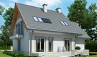 Projekt domu LK&1120 - parterowy z poddaszem dom o powierzchni 116,75 m², dach dwuspadowy - ujęcie 3