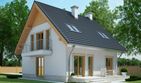 Projekt domu LK&1119 - parterowy z poddaszem dom o powierzchni 116,89 m², dach dwuspadowy - ujęcie 3