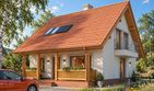 Projekt domu LK&1118 - parterowy z poddaszem dom o powierzchni 99,97 m², dach dwuspadowy - ujęcie 2