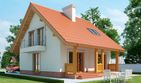 Projekt domu LK&1118 - parterowy z poddaszem dom o powierzchni 99,97 m², dach dwuspadowy - ujęcie 2