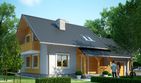 Projekt domu LK&1112 - parterowy z poddaszem dom o powierzchni 103,87 m², dach dwuspadowy - ujęcie 3