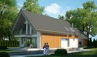 Projekt domu LK&1091 - parterowy z poddaszem dom o powierzchni 168,65 m², dach dwuspadowy - ujęcie 2