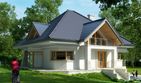 Projekt domu LK&1042 - parterowy z poddaszem dom o powierzchni 202,55 m², dach kopertowy - ujęcie 3