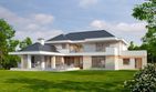 Projekt domu LK&1041 - z pełnym piętrem dom o powierzchni 335,03 m², dach kopertowy - ujęcie 3