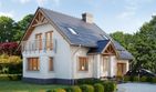 Projekt domu LK&1027 - parterowy z poddaszem dom o powierzchni 98,04 m², dach dwuspadowy - ujęcie 2