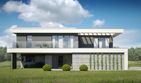 Projekt domu LK&1777 - z pełnym piętrem dom o powierzchni 250,38 m², dach płaski - ujęcie 2