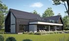 Projekt domu LK&1749 - parterowy z poddaszem dom o powierzchni 181,15 m², dach dwuspadowy - ujęcie 7