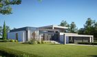Projekt domu LK&1732 - z pełnym piętrem dom o powierzchni 518,12 m², dach płaski - ujęcie 2