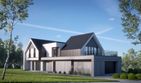 Projekt domu LK&1567 - z pełnym piętrem dom o powierzchni 275,34 m², dach wielospadowy - ujęcie 2