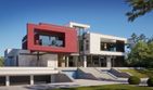 Projekt domu LK&1540 - z pełnym piętrem dom o powierzchni 316,89 m², dach płaski - ujęcie 5