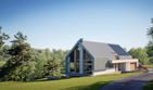 Projekt domu LK&1516 - parterowy z poddaszem dom o powierzchni 207,98 m², dach dwuspadowy - ujęcie 2