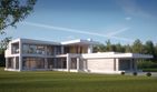 Projekt domu LK&1513 - z pełnym piętrem dom o powierzchni 301,35 m², dach płaski - ujęcie 2