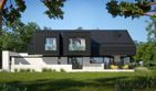 Projekt domu LK&1509 - parterowy z poddaszem dom o powierzchni 192,43 m², dach dwuspadowy - ujęcie 3