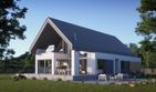 Projekt domu LK&1475 - parterowy z poddaszem dom o powierzchni 185,80 m², dach dwuspadowy - ujęcie 4