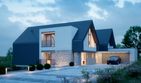Projekt domu LK&1474 - parterowy z poddaszem dom o powierzchni 284,06 m², dach dwuspadowy - ujęcie 2