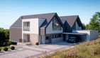Projekt domu LK&1474 - parterowy z poddaszem dom o powierzchni 284,06 m², dach dwuspadowy - ujęcie 3