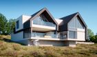 Projekt domu LK&1474 - parterowy z poddaszem dom o powierzchni 284,06 m², dach dwuspadowy - ujęcie 4