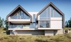 Projekt domu LK&1474 - parterowy z poddaszem dom o powierzchni 284,06 m², dach dwuspadowy - ujęcie 5