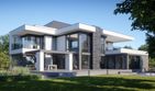 Projekt domu LK&1461 - z pełnym piętrem dom o powierzchni 276,94 m², dach kopertowy - ujęcie 3