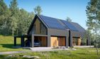 Projekt domu LK&1459 - parterowy z poddaszem dom o powierzchni 165,47 m², dach dwuspadowy - ujęcie 3
