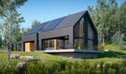 Projekt domu LK&1459 - parterowy z poddaszem dom o powierzchni 165,47 m², dach dwuspadowy - ujęcie 4