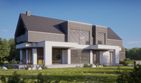 Projekt domu LK&1447 - z pełnym piętrem dom o powierzchni 235,49 m², dach dwuspadowy - ujęcie 3