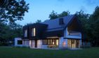 Projekt domu LK&1437 - parterowy z poddaszem dom o powierzchni 163,38 m², dach dwuspadowy - ujęcie 4