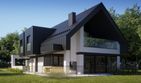 Projekt domu LK&1437 - parterowy z poddaszem dom o powierzchni 163,38 m², dach dwuspadowy - ujęcie 5