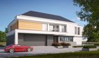 Projekt domu LK&1434 - z pełnym piętrem dom o powierzchni 341,57 m², dach kopertowy - ujęcie 4