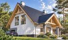 Projekt domu LK&1390 - parterowy z poddaszem dom o powierzchni 129,15 m², dach dwuspadowy - ujęcie 3