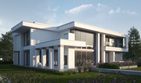 Projekt domu LK&1378 - z pełnym piętrem dom o powierzchni 342,68 m², dach płaski - ujęcie 4