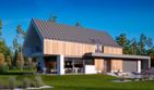 Projekt domu LK&1373 - parterowy z poddaszem dom o powierzchni 139,72 m², dach dwuspadowy - ujęcie 2