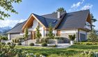Projekt domu LK&1367 - parterowy z poddaszem dom o powierzchni 280,84 m², dach dwuspadowy - ujęcie 2