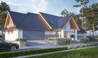 Projekt domu LK&1367 - parterowy z poddaszem dom o powierzchni 280,84 m², dach dwuspadowy - ujęcie 3