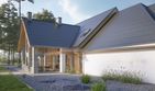 Projekt domu LK&1367 - parterowy z poddaszem dom o powierzchni 280,84 m², dach dwuspadowy - ujęcie 5