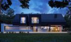 Projekt domu LK&1352 - parterowy z poddaszem dom o powierzchni 197,36 m², dach dwuspadowy - ujęcie 3
