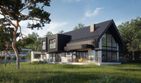 Projekt domu LK&1352 - parterowy z poddaszem dom o powierzchni 197,36 m², dach dwuspadowy - ujęcie 7